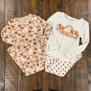Toddler Boho Halloween Pj Bundle